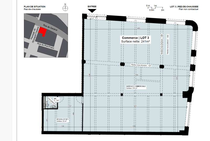 Emplacement kommerziell ersten Ranges - 216m2 (7)