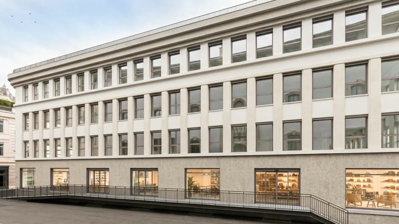 Façade de l'immeuble