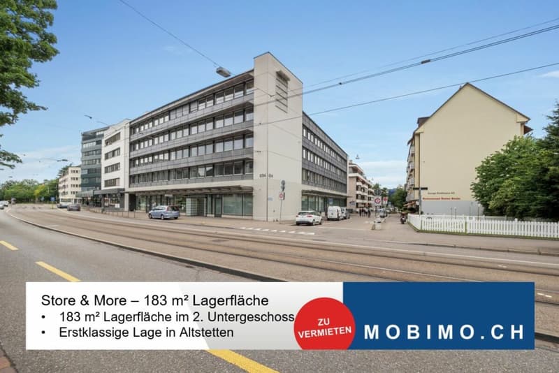 Store & More - 183 m² di spazio di stoccaggio a Zürich-Altstetten (1)