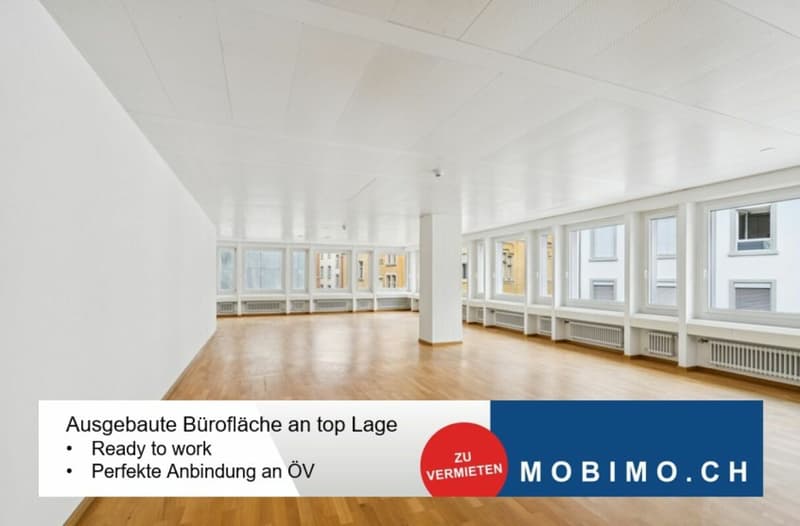 Lichtdurchflutetes Büro mit Blick in den Innenhof (1)