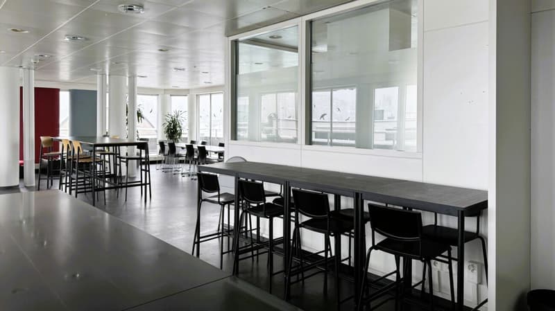 Über den Dächern arbeiten - 167 m² Büro mit Terrasse (4)