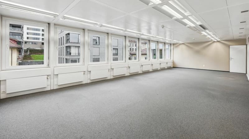 Arbeiten über den Dächern von St. Gallen: 231 m² Büro mit Terrasse (5)