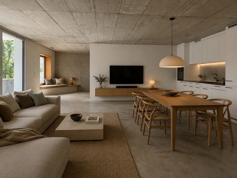 Wohnzimmer (KI-generiert)