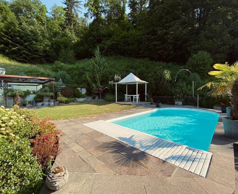 Einfamilienhaus in Oensingen zu kaufen: Panoramasicht, Swimmingpool & Privatsphäre (2)