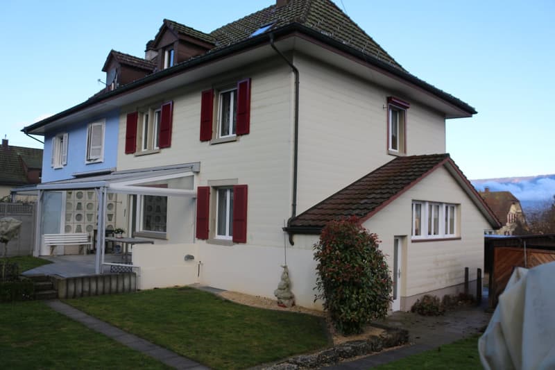 Doppeleinfamilienhaus nahe Waldrand in Büren an der Aare (1)