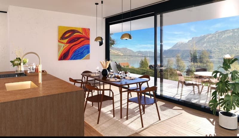 Luxus Seesicht & Berge Wohnung - Erstwohnsitz (2)