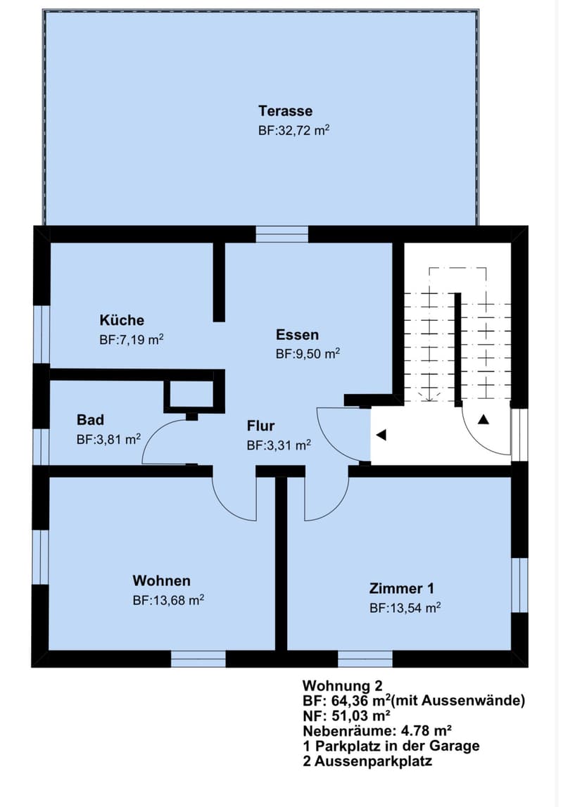 Frisch renovierte Wohnung (2)