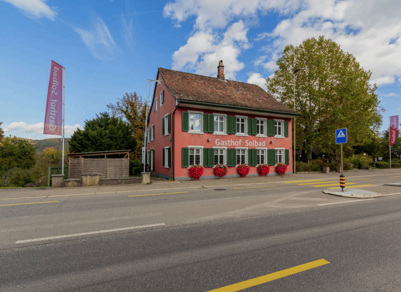 Restaurant in Pratteln GASTHOF SOLBAD / SOMMERPARK AM RHEIN (1)