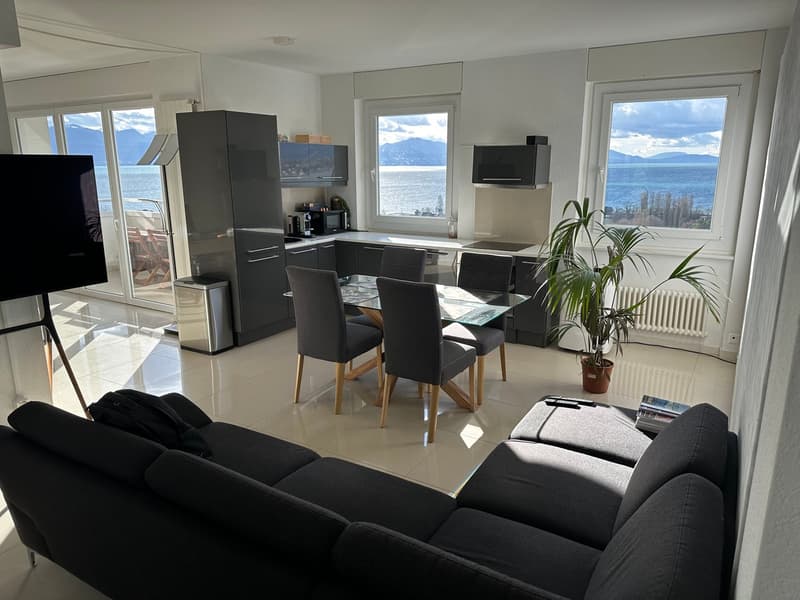 Appartement haut standing au 14ème étage en sous-location (18-24 mois), meublé, avec vue panoramique (1)