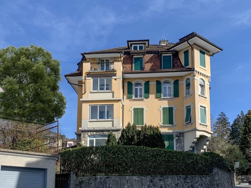 Appartement en combles à Lausanne (1)