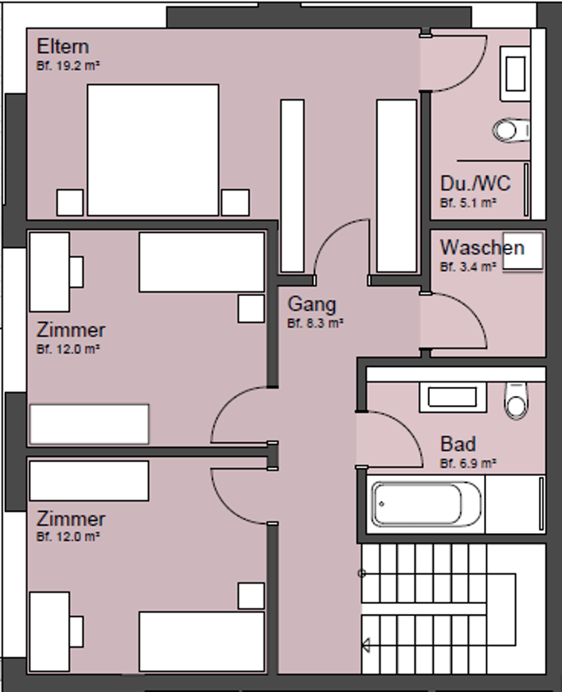 Duplex-/Maisonette-Wohnung in Altendorf (3)