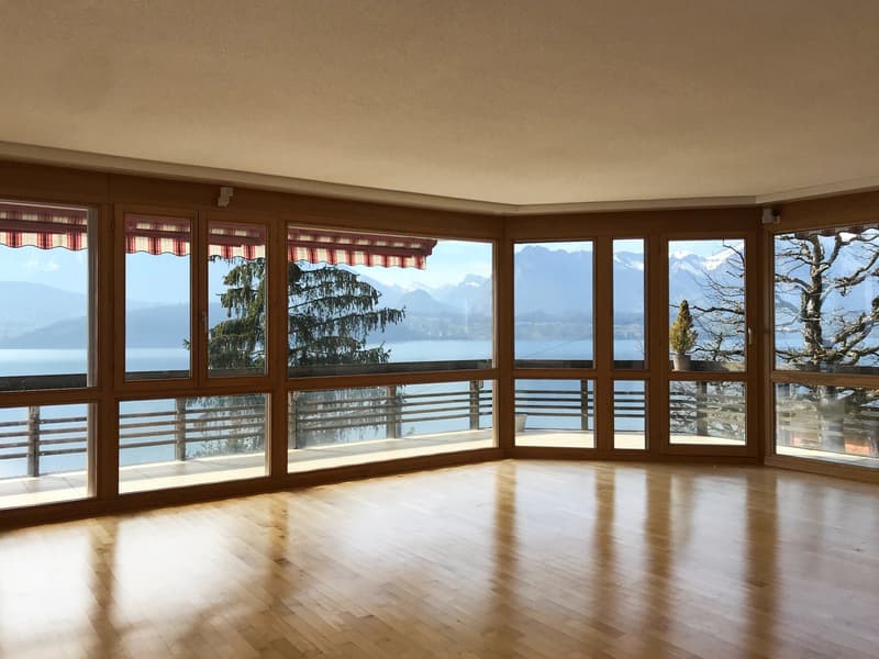 Grosszügige 2.5 Zimmerwohnung mit atemberaubender Aussicht auf den See (2)