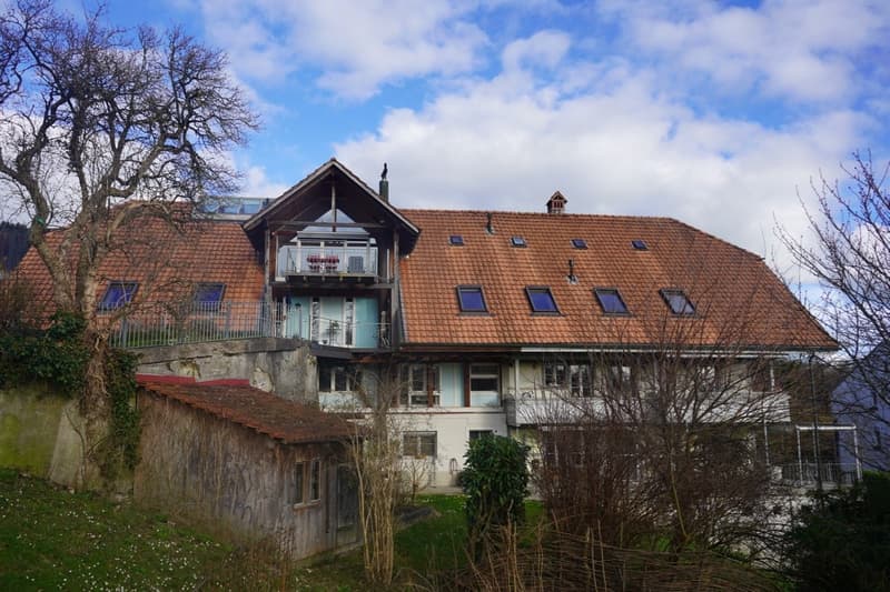 Grosse Dachwohnung für Familie in umgebauten Bauernhaus in Bolligen (2)