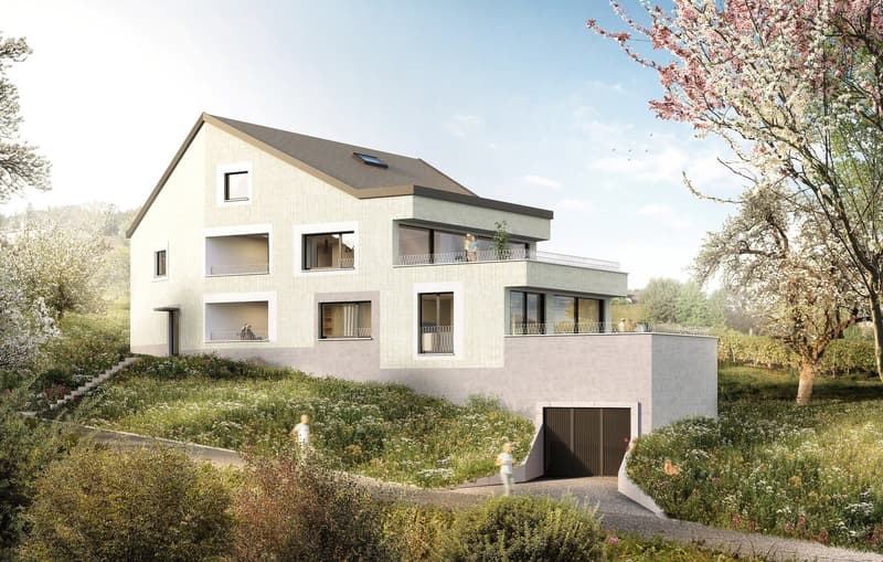 Neubau Wohnhaus in Lugnorre, Gemeinde Mont-Vully, FR