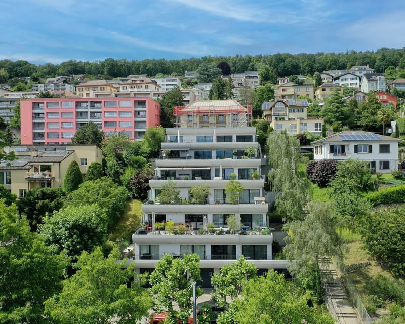 Appartement en terrasse à Neuchâtel (1)