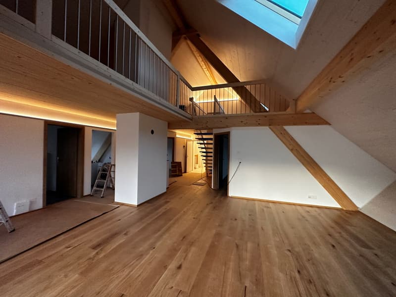 Moderne, einzigartige Dachwohnung mit Galerie (1)