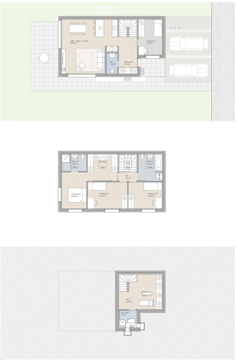 Charmantes villas individuelles, belle vue dégagée – Plus que 3 disponibles (5)