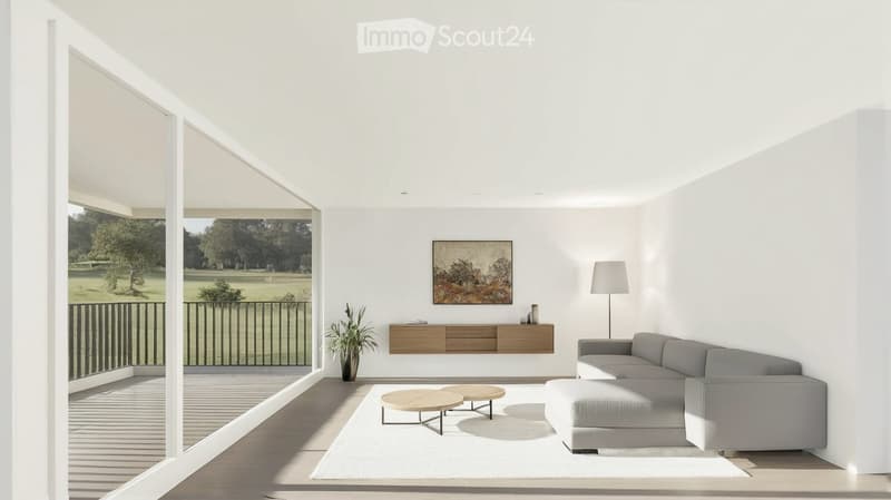 Modern 3.5-room attic apartment in the center of Bösingen (4)