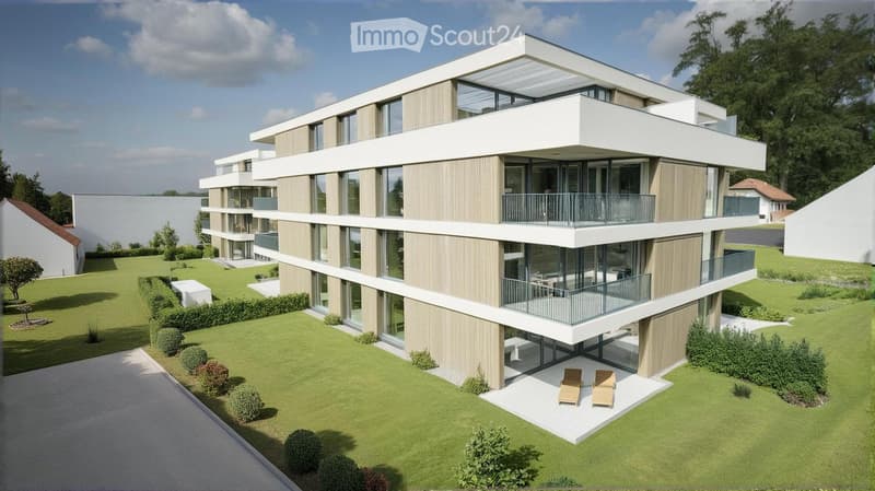 Modern 3.5-room attic apartment in the center of Bösingen (3)