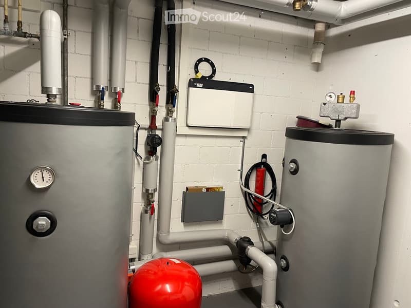 Water tanks, pipes, gauges, switches