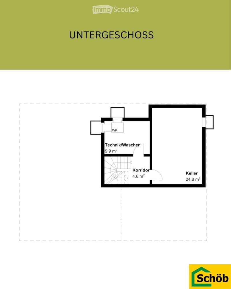 Entrance hall, living room, kitchen, bedroom, storage, bathroom, laundry/storage room