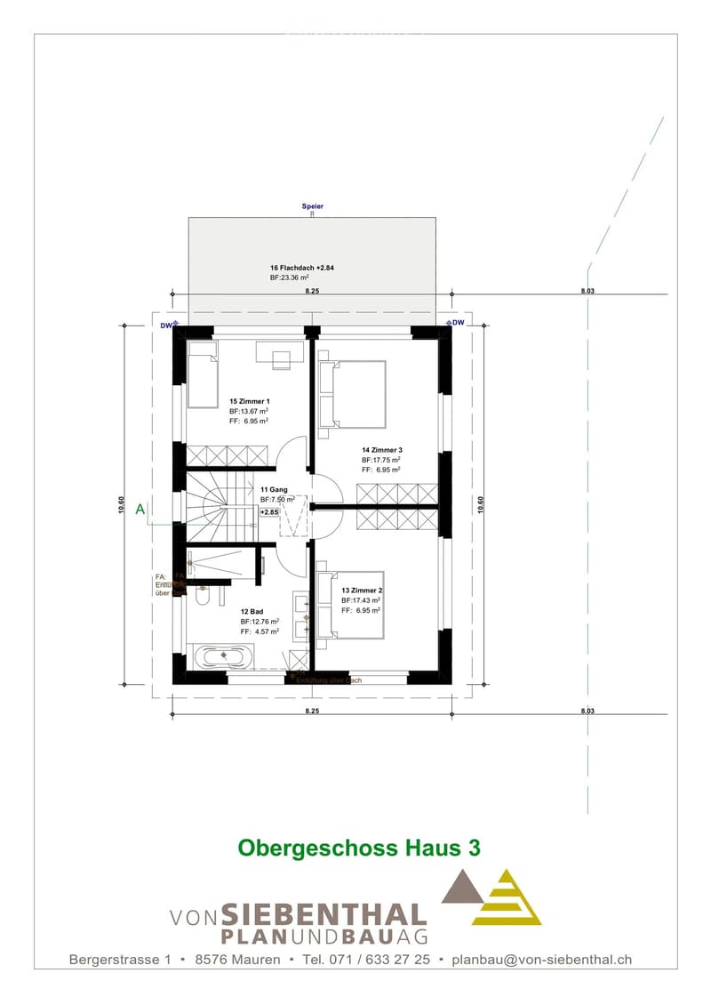 3 bedrooms, 2 bathrooms, entrance, storage room, balcony, hallway, living room, kitchen, dining room, terrace