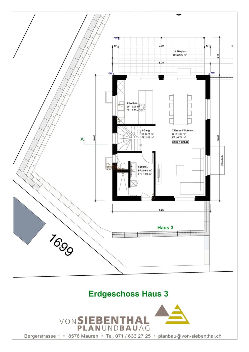 8 rooms, kitchen, 2 bathrooms, balcony