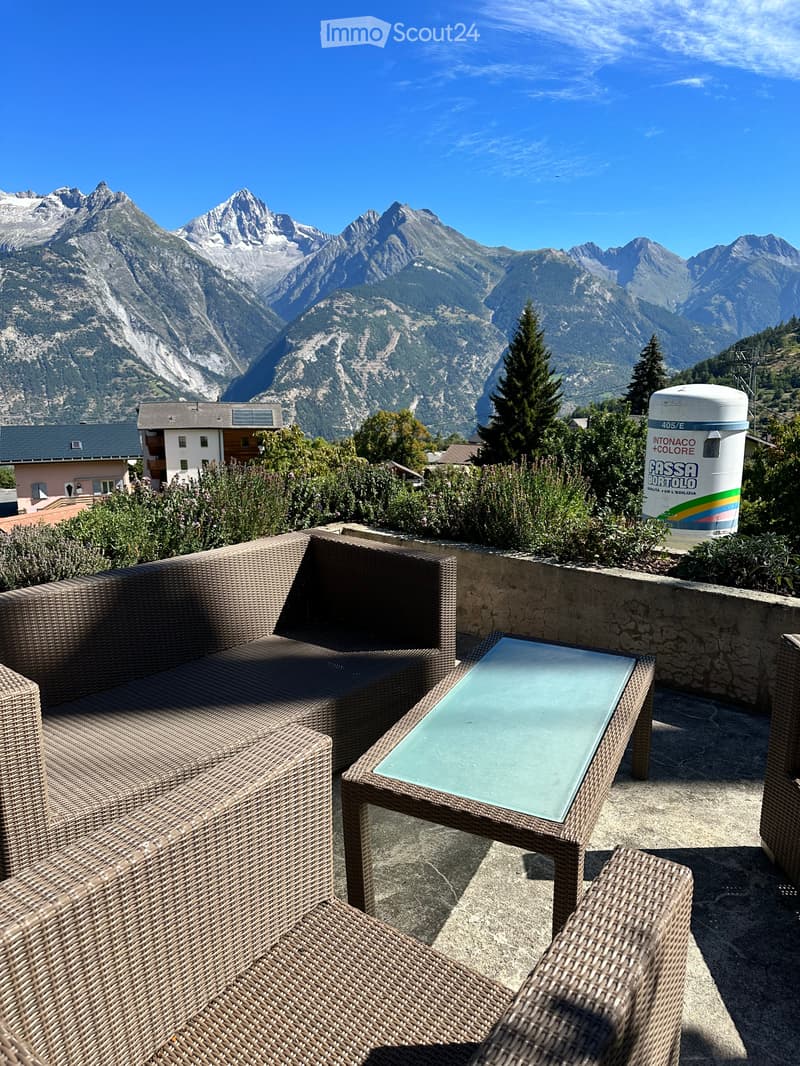 Terrasse hinten