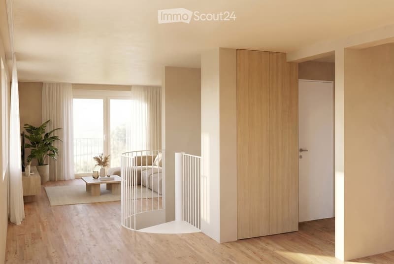 Appartement maisonnette exclusif avec espace extérieur à Bruderholz (10)