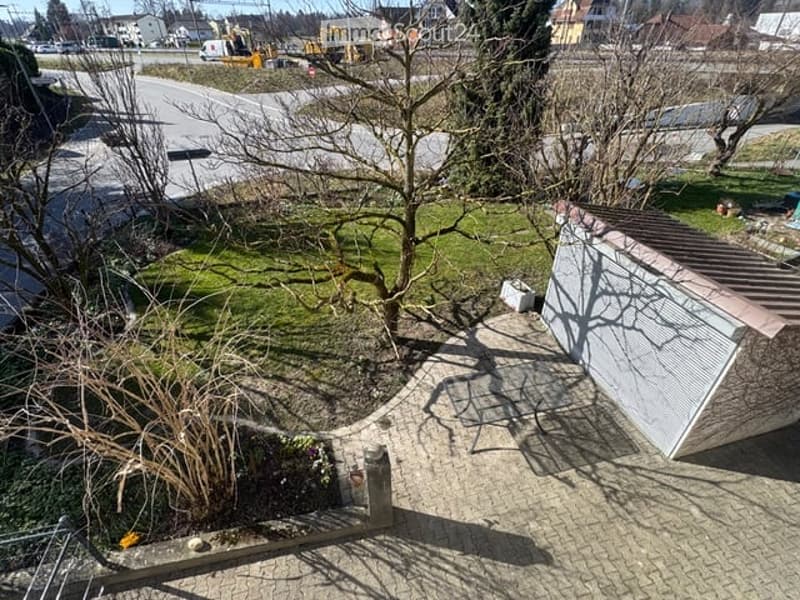Ansicht auf Garten von OG