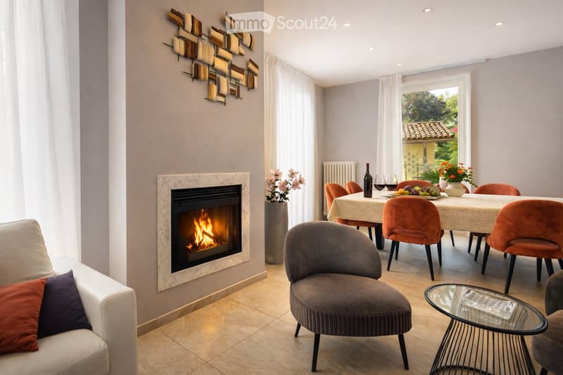Casa tra lago e montagne con parco privato e home office – vicino a Lugano (3)