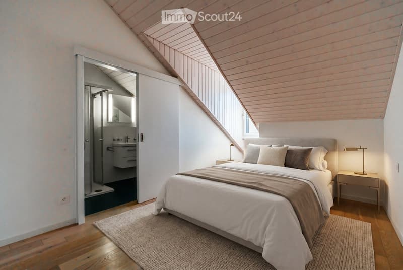 At the gates of Lavaux — 5.5 room attic facing Lake Geneva (5)