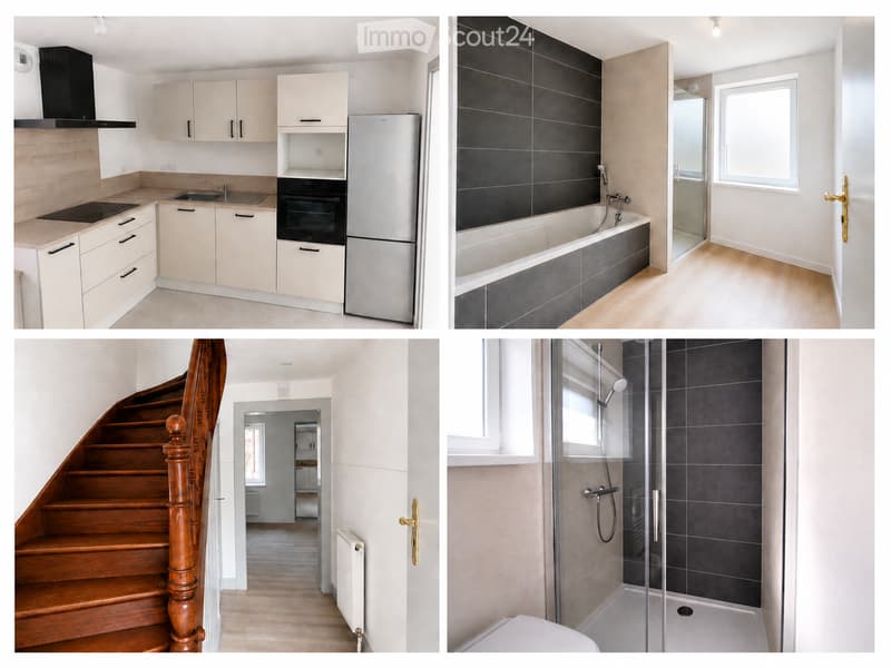 Other. {"visible_features":[],"type":"Furnished Room","objects":["refrigerator","oven","sink","faucet","cabinet","drawer","stove","window","radiator","stairs","door","shower","toilet","shower head","shower wall","shower floor","shower door","shower curtai