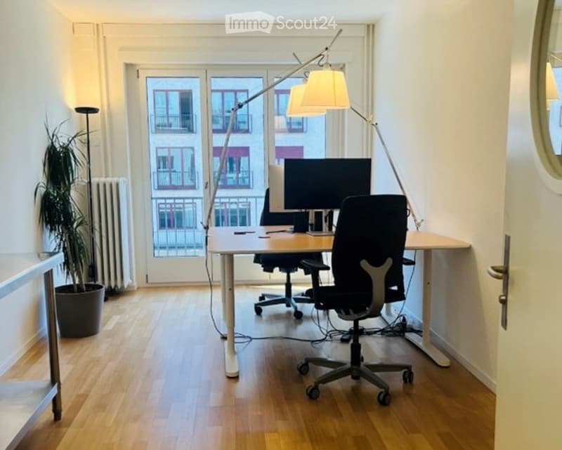 Büroraum in Bürogemeinschaft – direkt beim Bahnhof Wiedikon, Zürich (1)