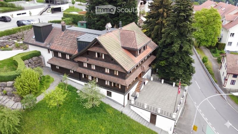 Historic lover's object in Udligenswil with separate attic apartment (15)