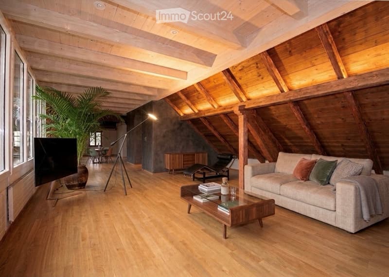 Historic lover's object in Udligenswil with separate attic apartment (13)
