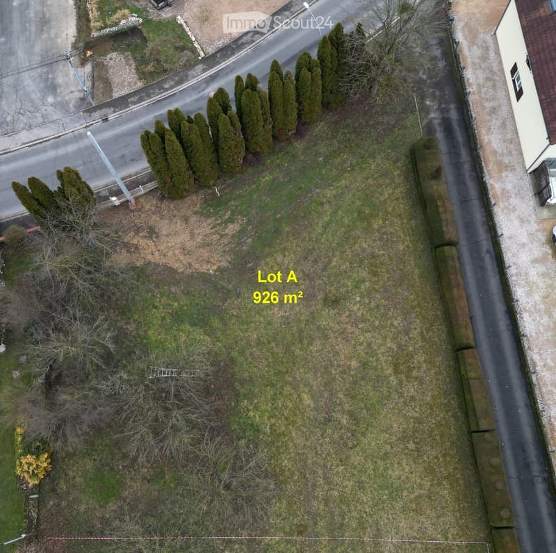 2 Building plots in 68480 FISLIS (14 minutes from Leymen - Swiss border) (3)