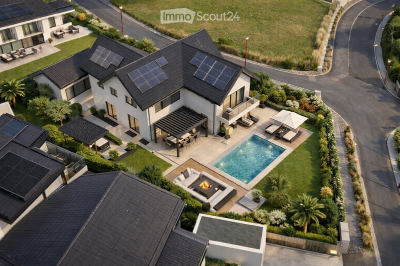 Villa contemporanea di 7.5 locali con piscina – Le Mont-sur-Lausanne (3)
