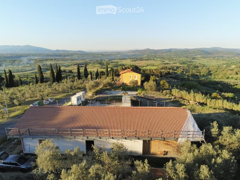 Single-family wooden house (raw construction) in Pieve San Giovanni – new building with generous plot (2)