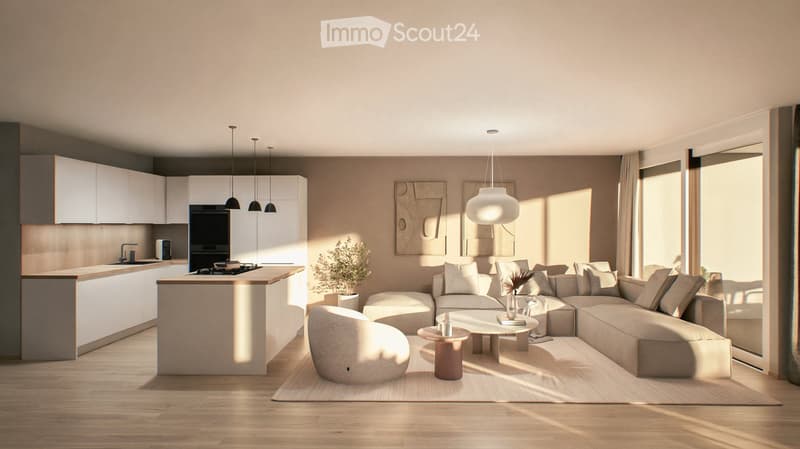 Maisonette penthouse esclusiva con 149 m² di area terrazza e vista sulla Birs (5)