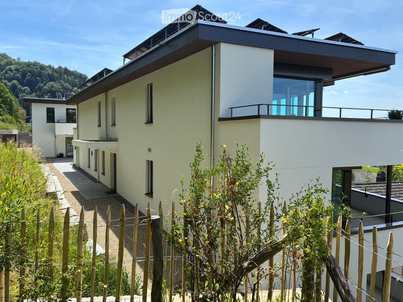Habiter au bord de la forêt – Première location exclusive d'un appartement 5.5 pièces avec vue sur les Alpes et haut standing (35)