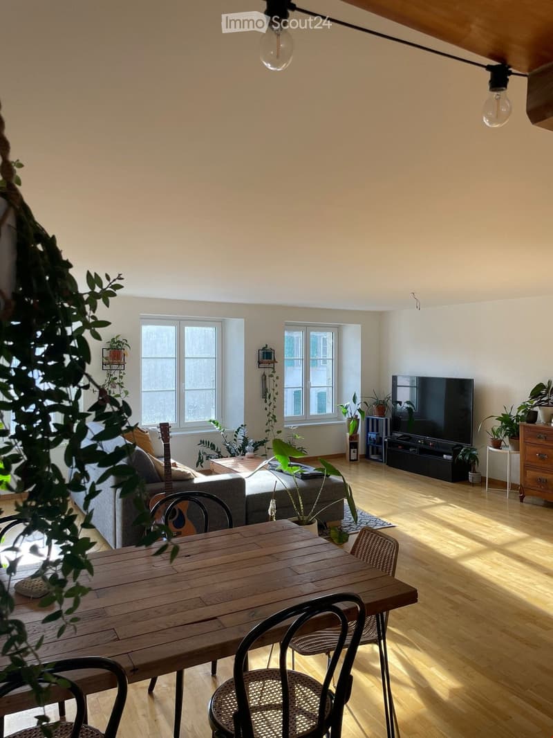 Helle 3 1/2 Zimmer-Wohnung mit Aussicht auf Friedhofplatz (4)