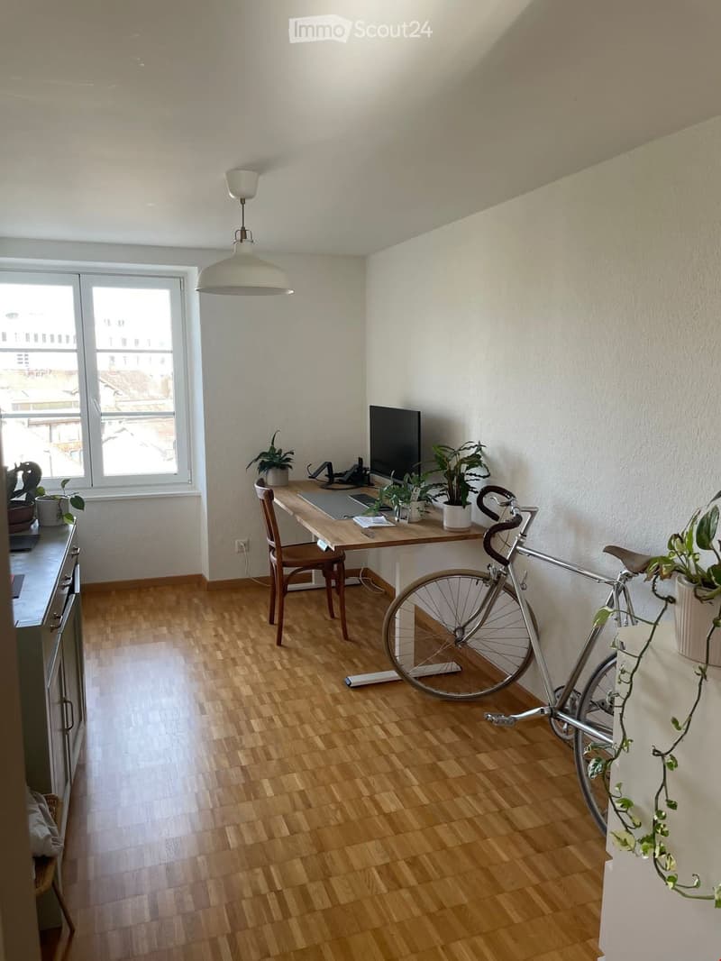 Helle 3 1/2 Zimmer-Wohnung mit Aussicht auf Friedhofplatz (9)