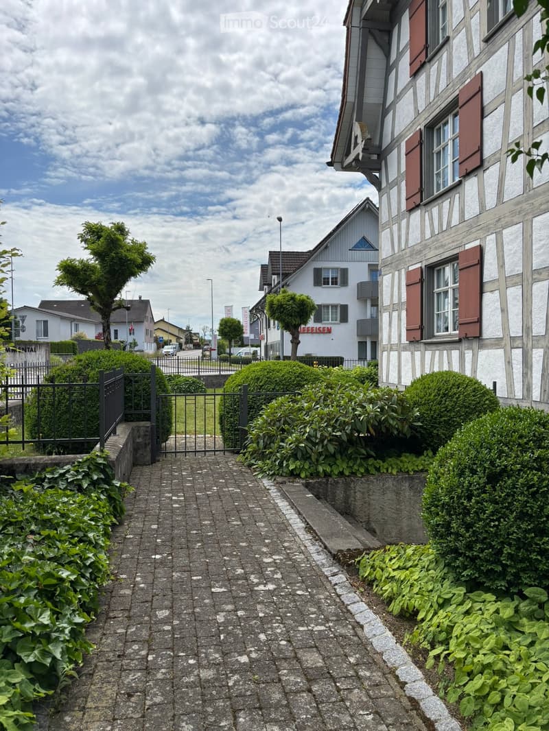 Eingang zum vorderen Garten