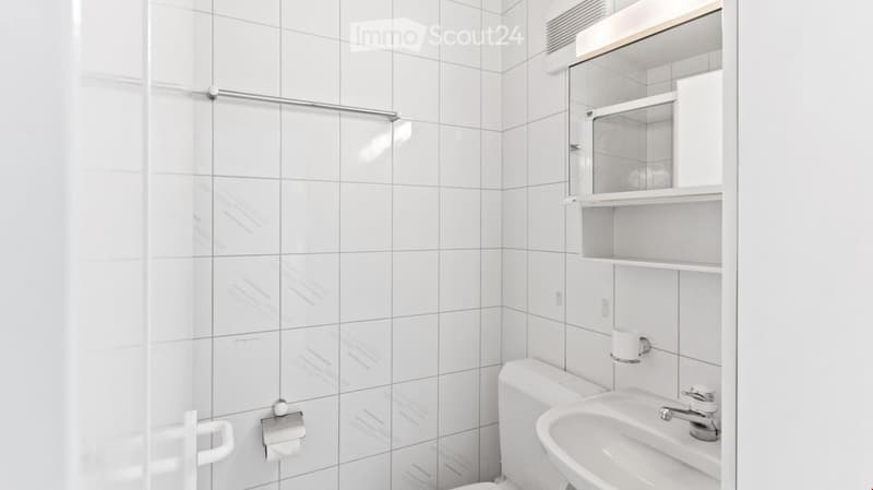 14 WC Dusche, sanfte Renovation Bad und Dusche, beendet im Juni