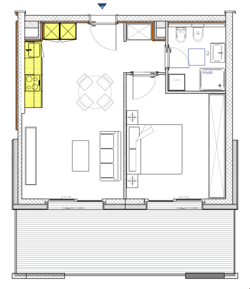 Appartement neu gebaut in der Nähe des Bahnhofs Capolago (14)