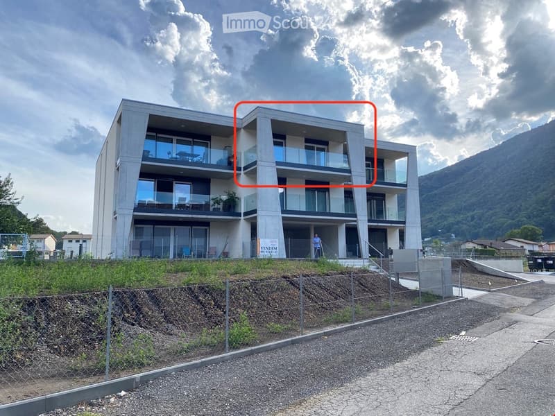 Appartement neu gebaut in der Nähe des Bahnhofs Capolago (1)