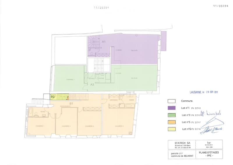 Floor Plan. Floor plan of a multi-unit building with labeled rooms including living rooms, bedrooms, bathrooms, and kitchens across multiple floors.
