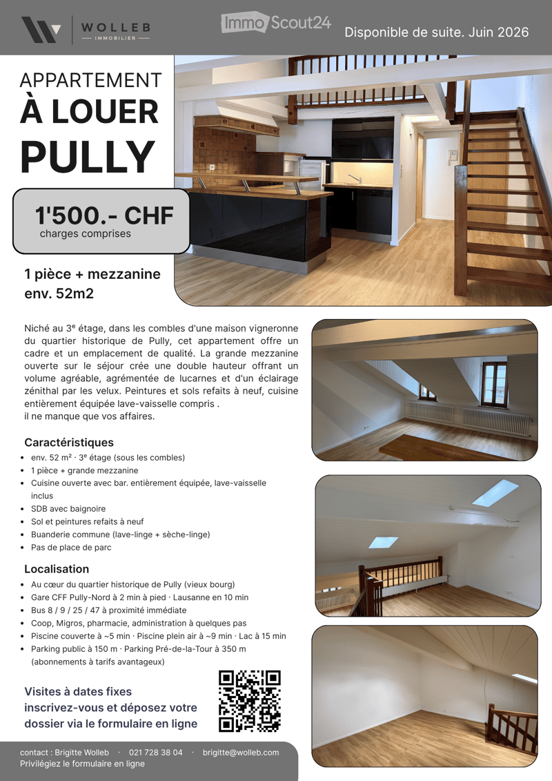 Modern kitchen with wooden flooring, kitchen island, sink, and staircase leading to a loft area.