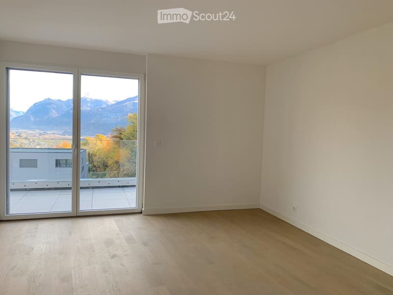 2,5 Zimmer mit großer Terrasse in Champlan (Grimisuat) (7)